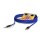 SOMMER CABLE Patch- / Insertkabel Club Series MKII, 2  x  0,34 mm² | Miniklinke / Klinke, HICON 10,00m | blau