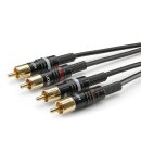 BASIC+ BY SOMMER CABLE Instrumentenkabel | 2 x Cinch / 2...