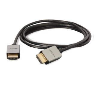 HICON CONNECTORS Multimediakabel HDMI® HighSpeed-Cable with Ethernet & ARC, 4K, compact, 19  x  0,04 mm² | HDMI® / HDMI®, HICON 5,00m