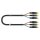 SOMMER CABLE YUV-Kabel Transit Mini Flex, 3  x  0,08 mm² | Cinch / Cinch, HICON 2,50m