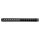 SOMMER CABLE Sommer cable Audio-Steckfeld XLR , 1 HE, 12 BE, XLR 3-pol male/XLR 3-pol female; HICON; vergoldete Kontakte, 2 mm Stahlblech, Farbe: schwarz, matt 08/00