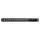SOMMER CABLE Sommer cable Audio-Steckfeld XLR , 1 HE, 12 BE, XLR 3-pol male/XLR 3-pol female; HICON; vergoldete Kontakte, 2 mm Stahlblech, Farbe: schwarz, matt 12/00