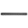 SOMMER CABLE Sommer cable Audio-Steckfeld XLR , 1 HE, 12 BE, XLR 3-pol male/XLR 3-pol female; NEUTRIK; versilberte Kontakte, 2 mm Stahlblech, Farbe: schwarz 00/16