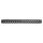 SOMMER CABLE Sommer cable Audio-Steckfeld XLR , 1 HE, 12 BE, XLR 3-pol male/XLR 3-pol female; NEUTRIK; versilberte Kontakte, 2 mm Stahlblech, Farbe: schwarz 08/08