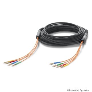 SOMMER CABLE Sommer cable Digital LWL-Verteilsystem , LC 4xSC <-> 4xSC | Multimode | OCTOPUS PUR | Mobilversion | 100m | keine