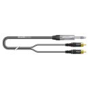 SOMMER CABLE Stereo-Patch- / Insertkabel SC-Onyx, 1  x...