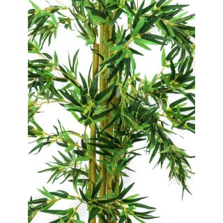 EUROPALMS Bambus Multistamm, Kunstpflanze, 210cm