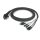 SOMMER CABLE Sommer cable Netzwerk- / DMX- & Power- System , Ethercon male/Schuko-Kabelstecker/Multipin female (HAN-ECO, ohne Bügel, abgewinkelt); HICON/MENNEKES 00/00 | 50,00m | UK