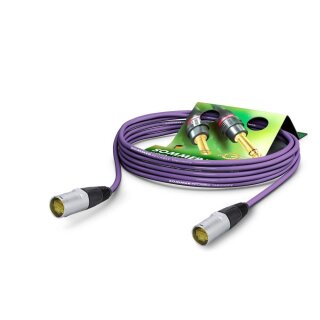 SOMMER CABLE Netzwerkkabel SC-Mercator CAT.7 PUR, 8  x  0,14 mm² | RJ45 / RJ45, NEUTRIK 50,00m | violett