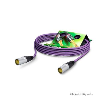 SOMMER CABLE Netzwerkkabel SC-Mercator CAT.7 PUR, 8  x  0,14 mm² | RJ45 / RJ45, NEUTRIK 20,00m | violett | orange