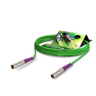 SOMMER CABLE Patchkabel DS-Verbinder SC-Slimline (RCB), 1  x  0,28 mm² | DS / DS, DAMAR & HAGEN 0,30m | grün | violett