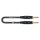 SOMMER CABLE Instrumentenkabel SC-Spirit BLACK ZILK, 1  x  0,25 mm² | Klinke / Klinke, HICON 3,00m | schwarz