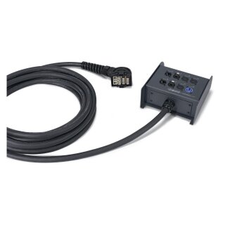 SOMMER CABLE Sommer cable Netzwerk- / DMX- & Power- System , Multipin female (HAN-ECO, ohne Bügel, abgewinkelt)/HI-RJ45-10GBit/XLR 3-pol; HICON 02/00 | 10,00m | D
