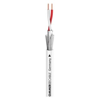 SOMMER CABLE Patch- & Mikrofonkabel SC-Goblin; 2 x 0,14 mm²; PVC Ø 4,60 mm; weiß