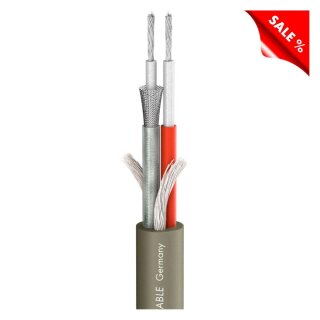 SOMMER CABLE Instrumentenkabel Colonel Incredible; 2 x 0,35 mm²; PVC Ø 7,20 mm; braun