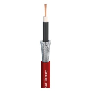 SOMMER CABLE Instrumentenkabel Tricone® XXL; 1 x 0,50 mm²; LLC (Long Life Compound) Ø 5,90 mm; rot