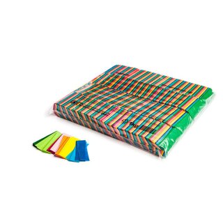 MAGICFX Slowfall confetti rectangles 55x17mm - Multicolour 1kg