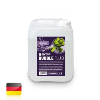 Cameo BUBBLE FLUID 5 L - Spezialfluid zur Erzeugung von Seifenblasen 5 L