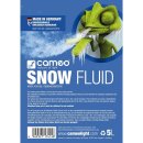 Cameo SNOW FLUID 5 L - Spezialfluid für Schneemaschinen zur Erzeugung von Schaum 5 L