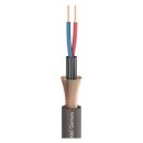 SOMMER CABLE Mikrofonkabel SC-CLUB BLACK ZILK; 2 x 0,25...