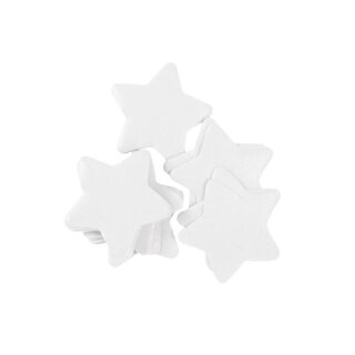 TCM FX Slowfall Konfetti Sterne 55x55mm, weiß, 1kg