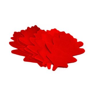 TCM FX Slowfall Konfetti Eichenblätter 120x120mm, rot, 1kg