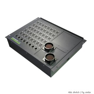 SOMMER CABLE BLACKBOXX 19" -> Rund LK-Verbinder ; getrennte Masseführung 36/12 | 1xLK150 male | NEUTRIK