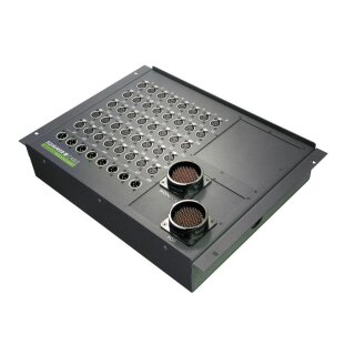 SOMMER CABLE BLACKBOXX 19" -> Rund LK-Verbinder ; getrennte Masseführung 40/08 | 1xLK150 male | NEUTRIK